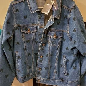 Mickey denim jacket disney